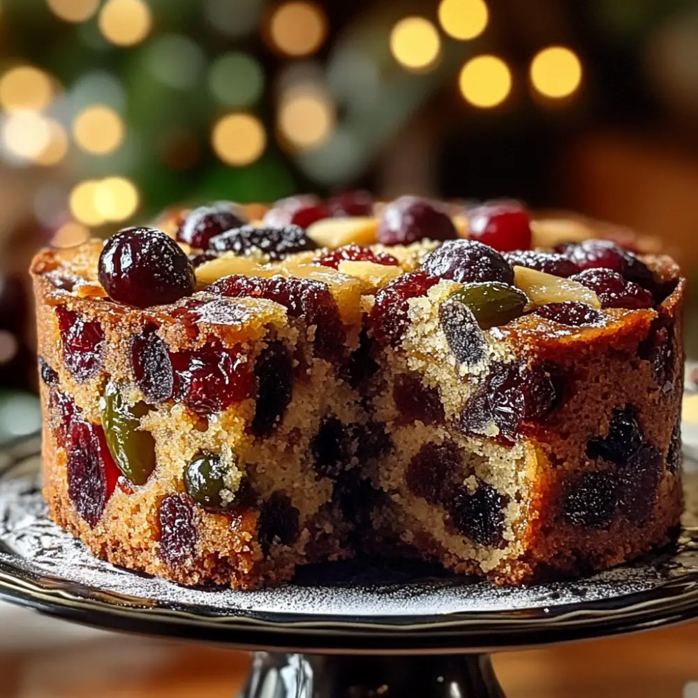 Old-Fashioned German Fruit Cake