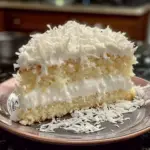 Delicious Creamy Coconut Cake