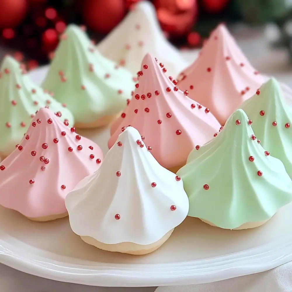 Christmas Meringue Kisses