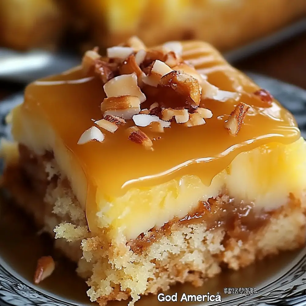 Pineapple Coconut Cake Recipe