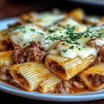 Creamy Ricotta Beef Stuffed Shells Pasta