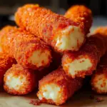 Hot Cheetos Mozzarella Sticks