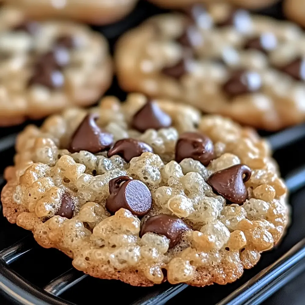 Rice Krispie Chocolate Chip Cookies