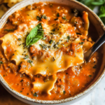 Easy Creamy Lasagna Soup