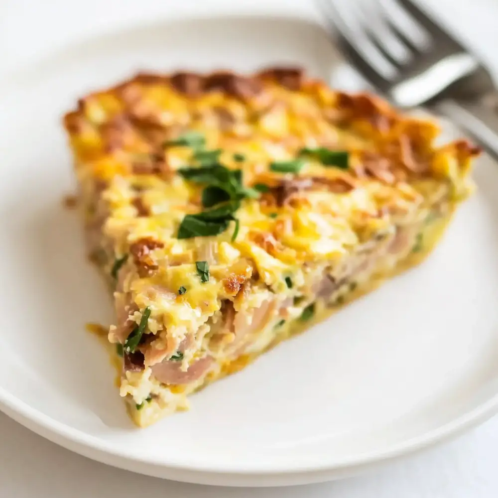 Crustless Tuna Breakfast Quiche