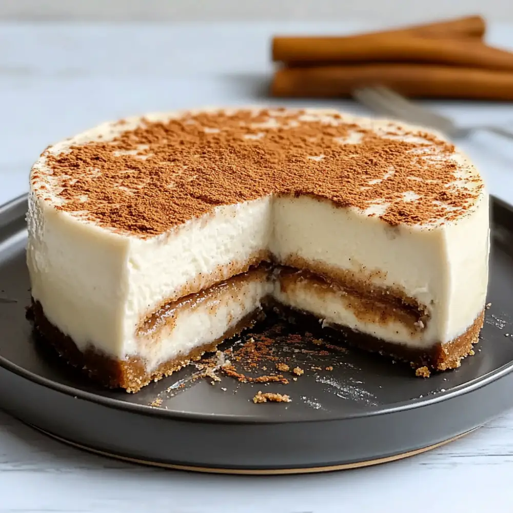 Cinnamon Roll Cheesecake