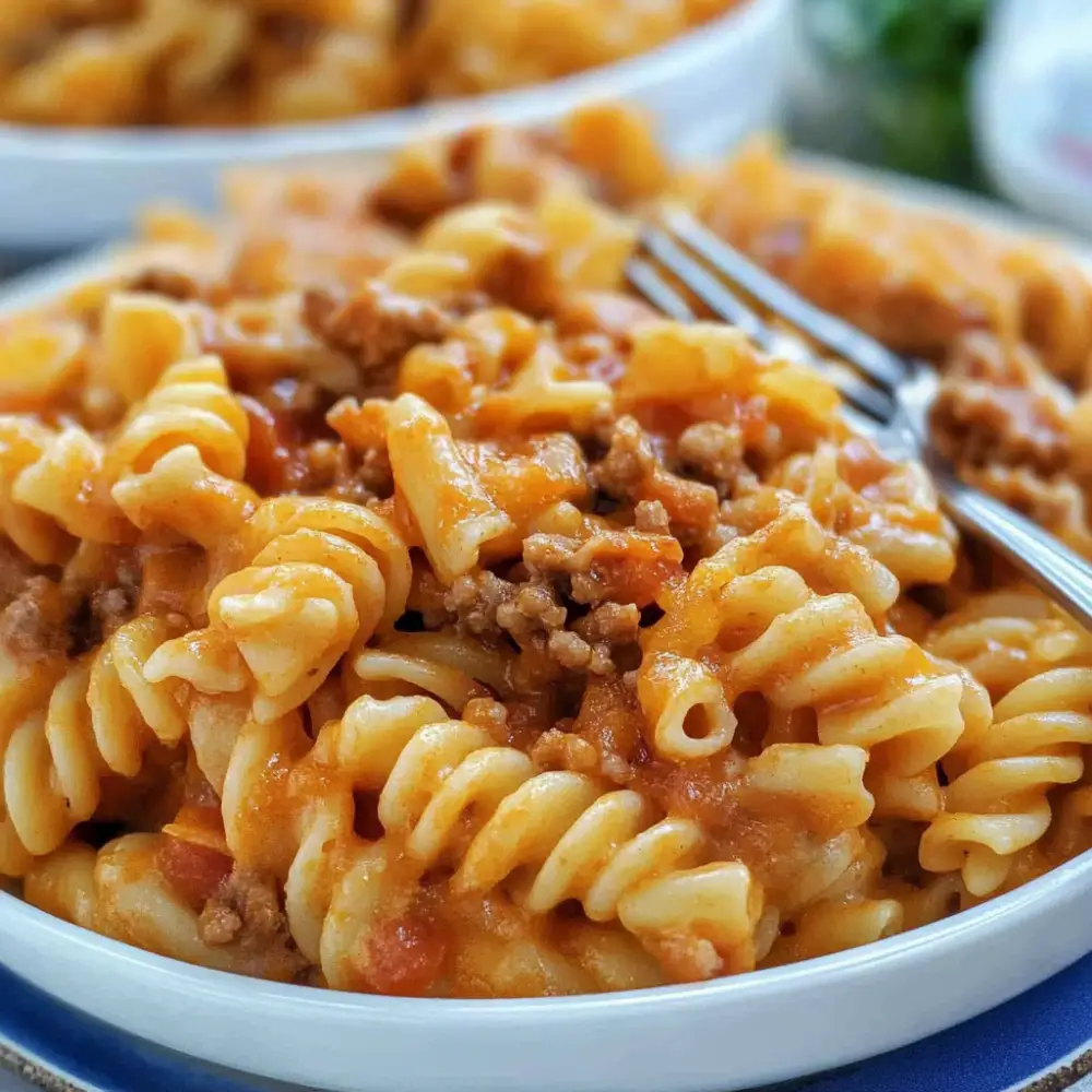 Cheesy Taco Pasta