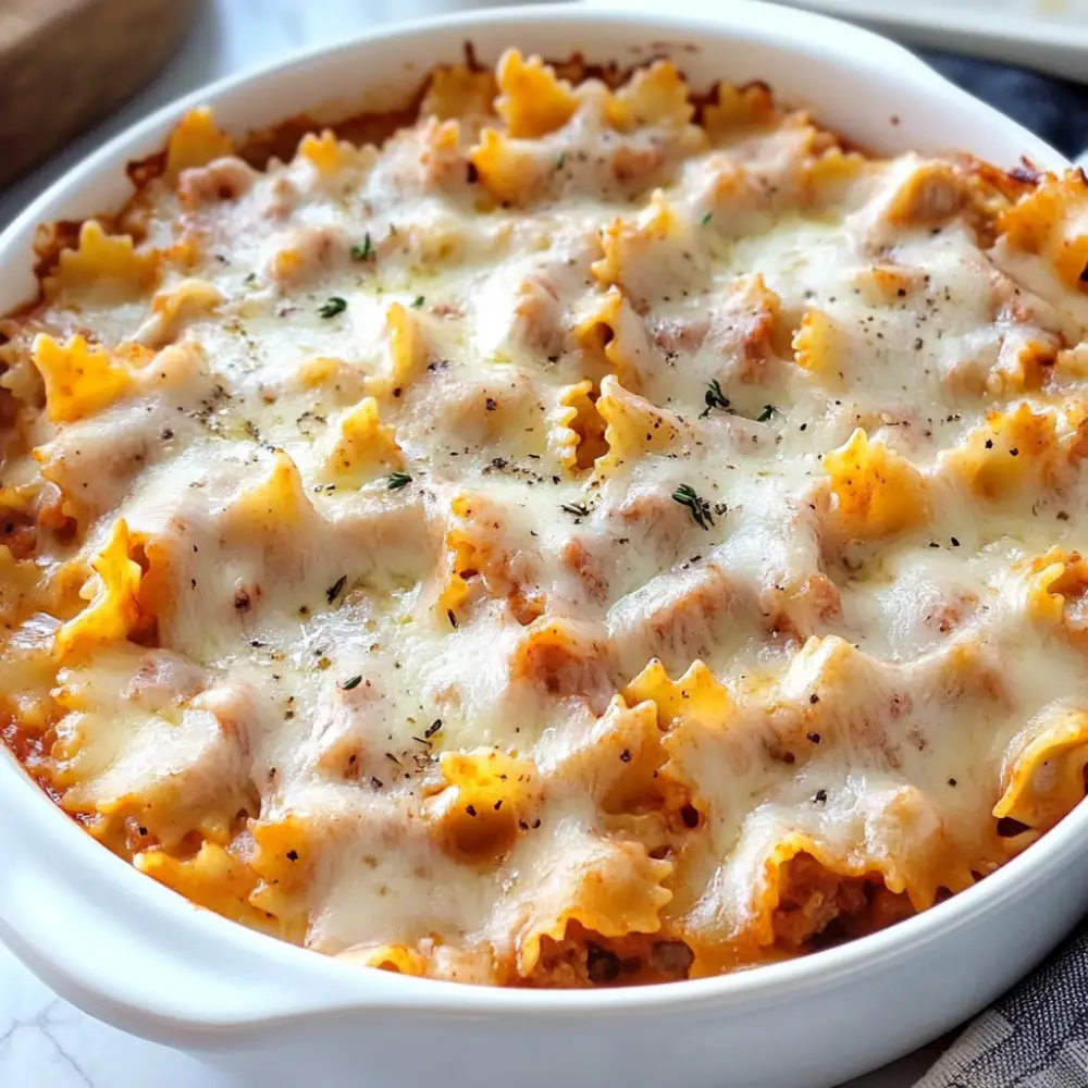 Bow Tie Pasta Lasagna