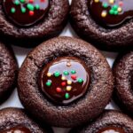 Chocolate Thumbprint Cookies 3 Chocolate Thumbprint Cookies