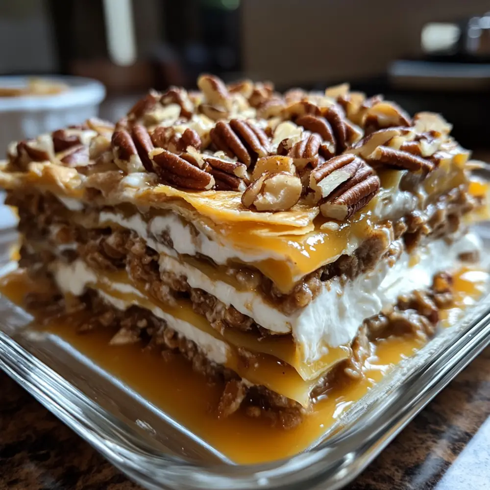 Pecan Pie Lasagna