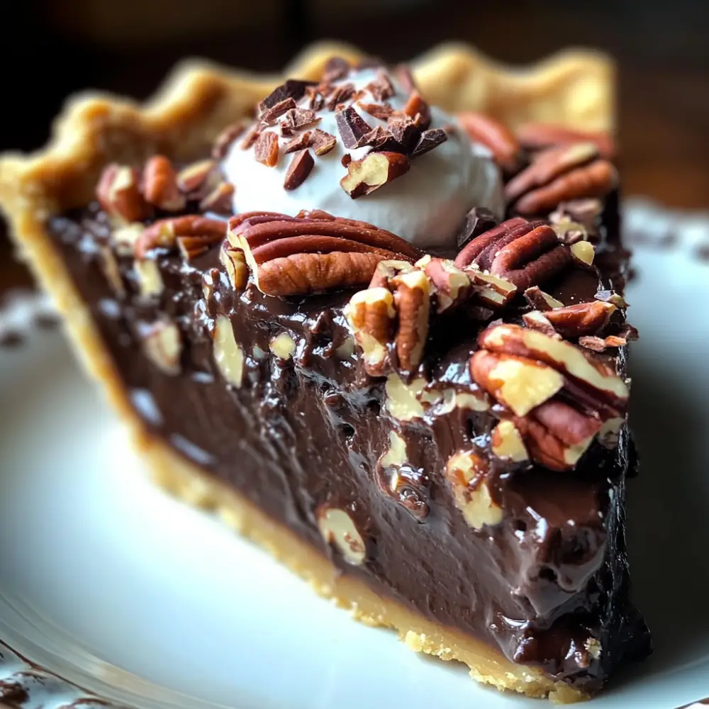 Rich and Decadent Texas Chocolate Pecan Pie