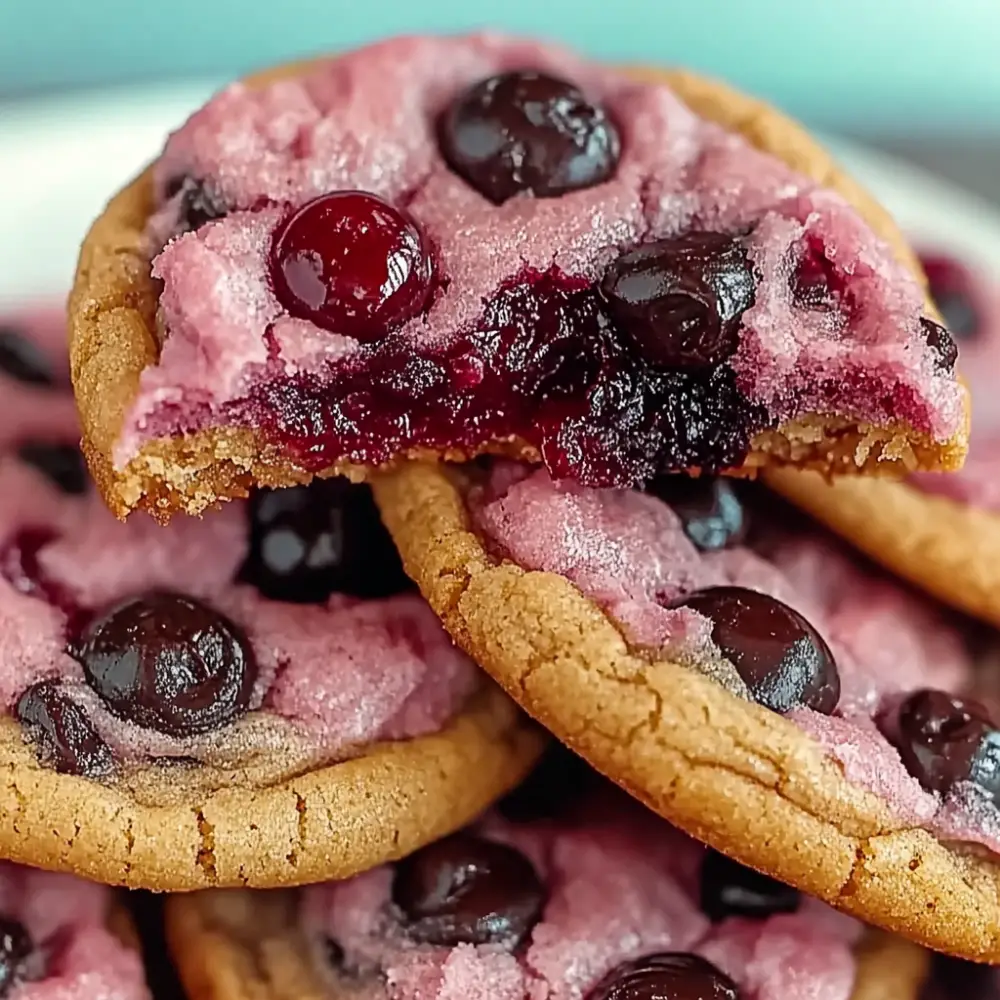 Maraschino Cherry Chocolate Chip Cookies