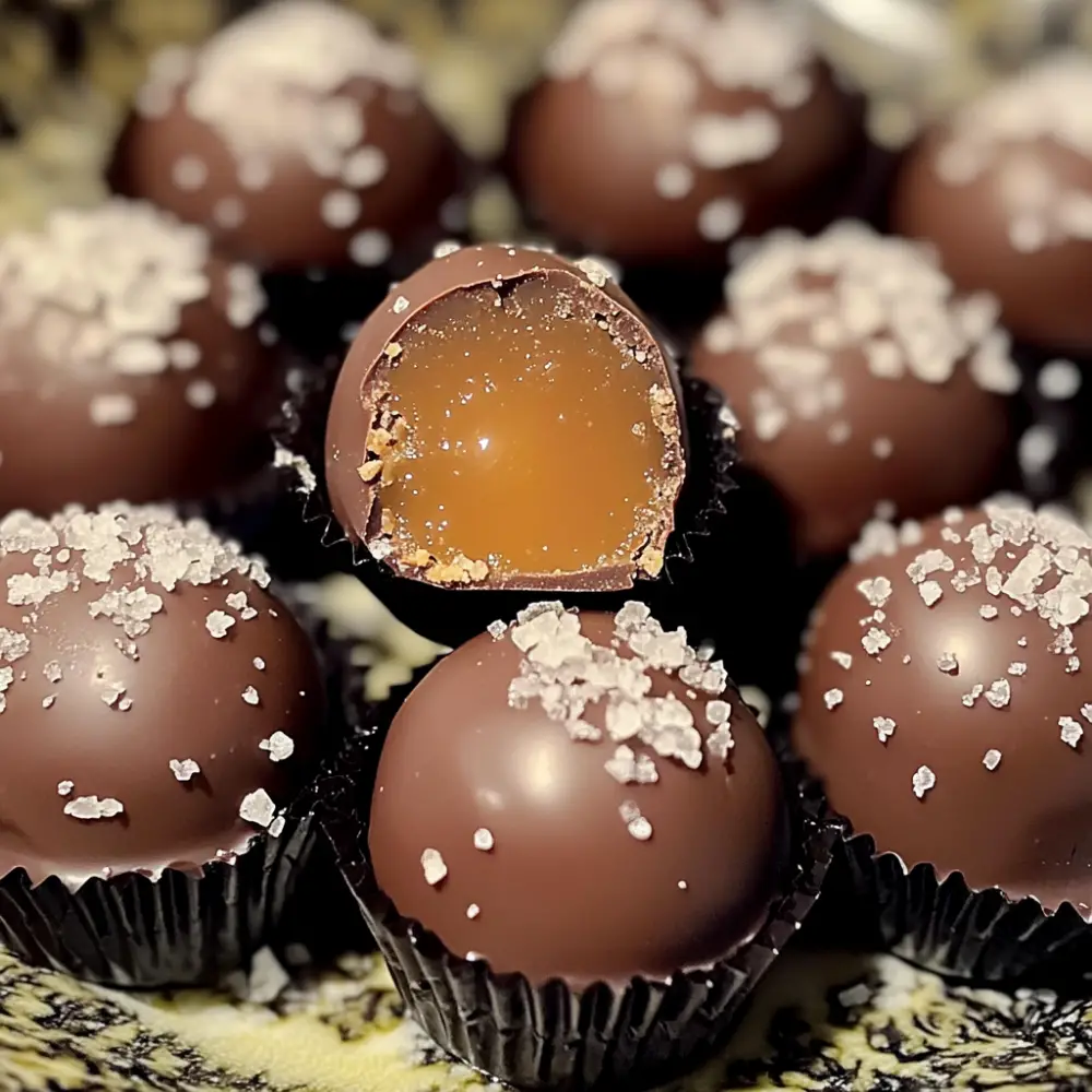 Salted Caramel Truffles