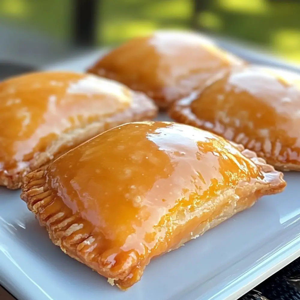 Peach Cobbler Donut Hand Pies