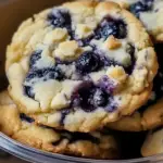 Blueberry White Chocolate Cookies