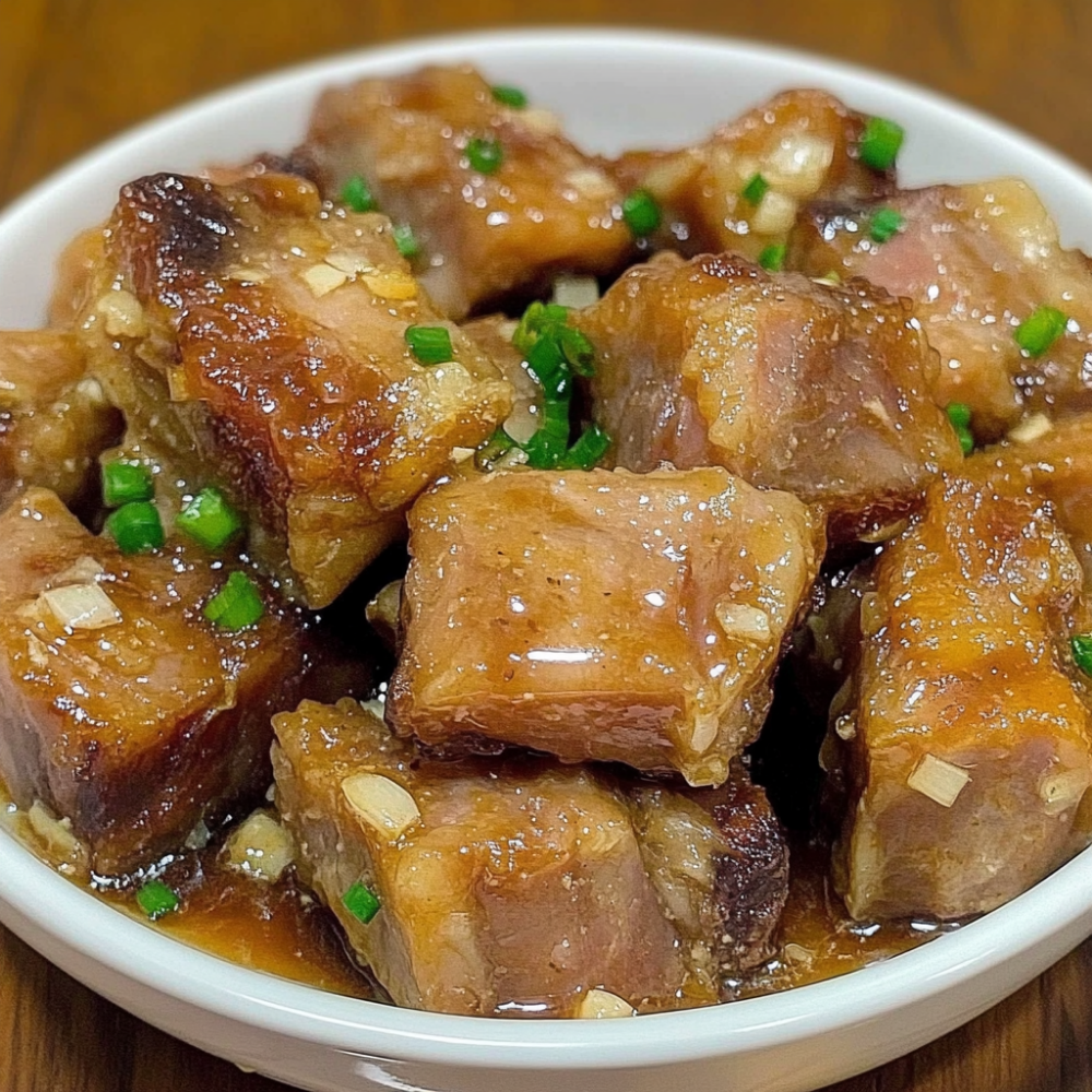 Garlic Steamed Pork Ribs