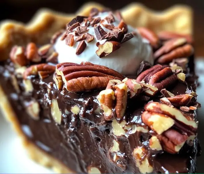 Rich and Decadent Texas Chocolate Pecan Pie