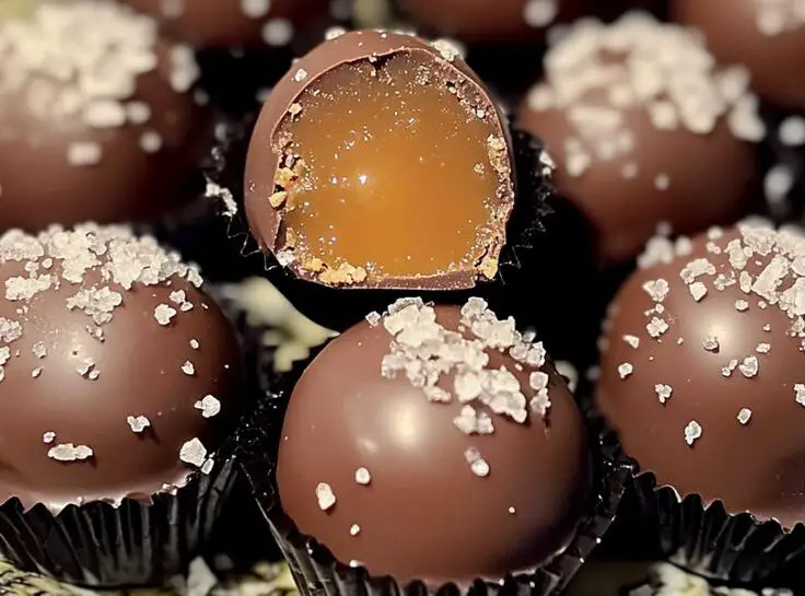 Salted Caramel Truffles