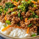 Ground Turkey Teriyaki Stir Fry