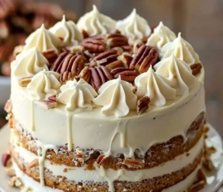 Butter Pecan Layer Cake