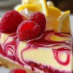 Lemon Raspberry Cheesecake 3 Lemon Raspberry Cheesecake