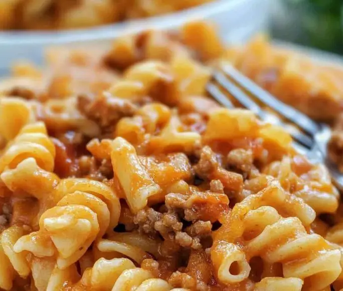 Cheesy Taco Pasta