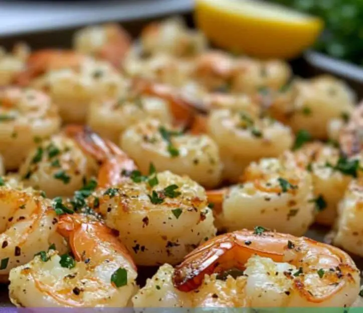 Garlic Parmesan Roasted Shrimp