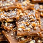 Chocolate Toffee Bark with Nuts 3 Chocolate Toffee Bark with Nuts