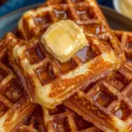 Golden Crispy Waffles 3 Golden Crispy Waffles