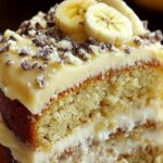 Banana Bread Cake with Cream Cheese Frosting Recipe