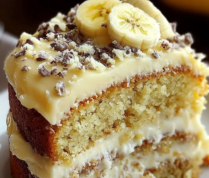 Banana Bread Cake with Cream Cheese Frosting Recipe