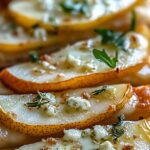 Pear and Gorgonzola Flatbread