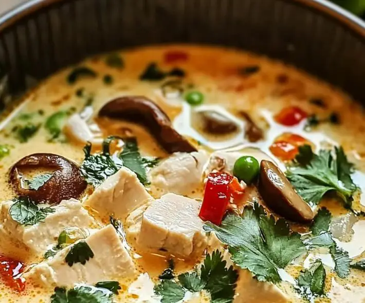 Tom Kha Gai (Thai Coconut Chicken Soup) Recipe