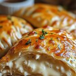 Air Fryer Chicken Alfredo Calzones 3 Air Fryer Chicken Alfredo Calzones