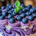 Blueberry Cheesecake Swirl Cake 3 Blueberry Cheesecake Swirl Cake