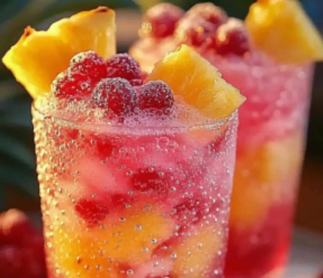 Cranberry Pineapple Fizz