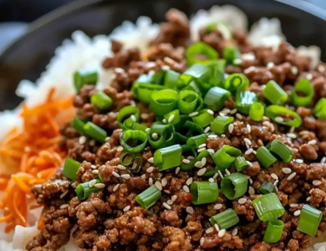 Korean Beef Rice Bowl