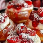 Strawberry Shortcake Donuts