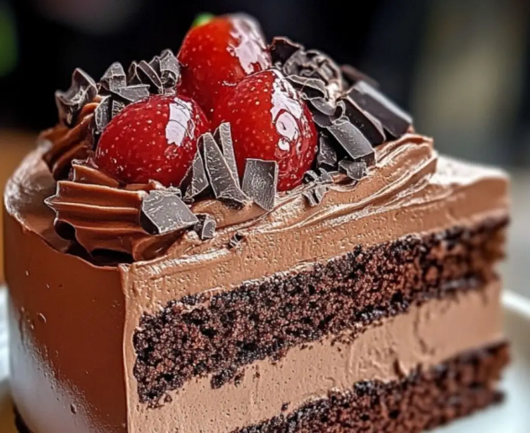 Chocolate Strawberry Cake