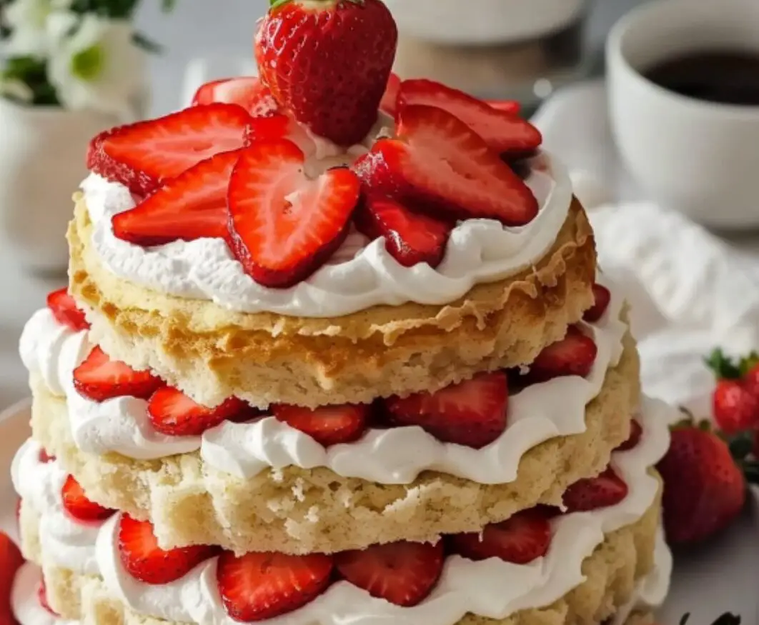 Classic Strawberry Shortcake Layer