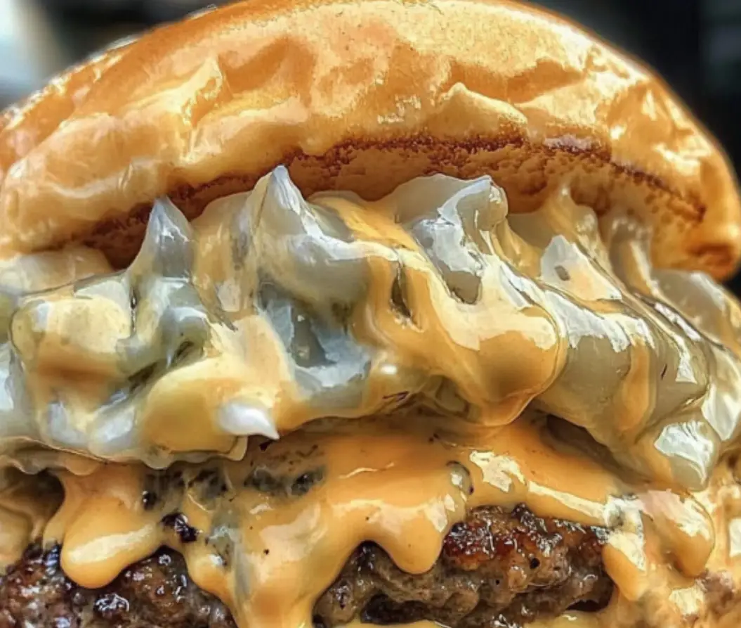 Super Cheesy Smash Burger