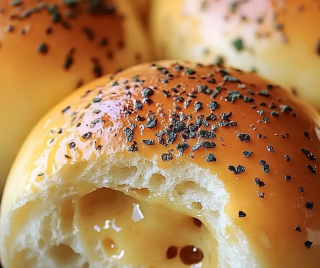 Cheese Stuffed Bread Rolls