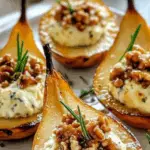 Baked Pears with Blue Cheese 3 Baked Pears with Blue Cheese