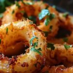 Crispy Fried Calamari Rings 3 Crispy Fried Calamari Rings