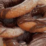 Churros with Chocolate Drizzle 3 Churros with Chocolate Drizzle