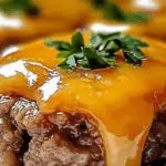 Cheesy Mini Meatloaf 3 Cheesy Mini Meatloaf