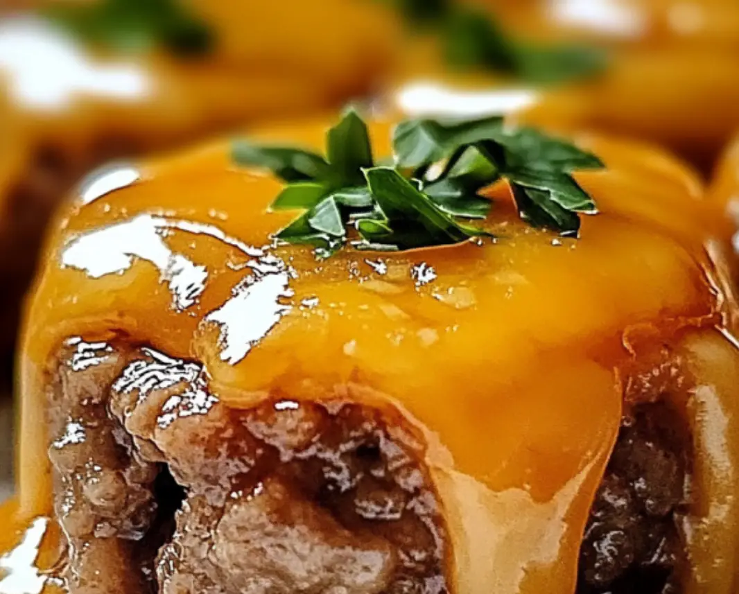 Cheesy Mini Meatloaf