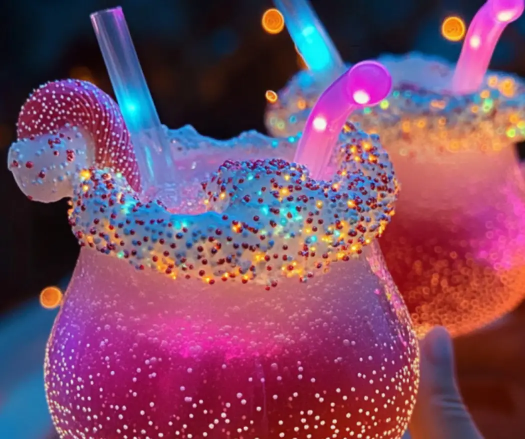Glowing Candy Mocktail