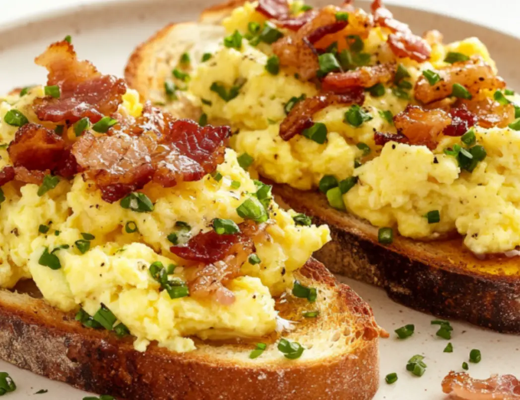 Scrambled Egg Toast