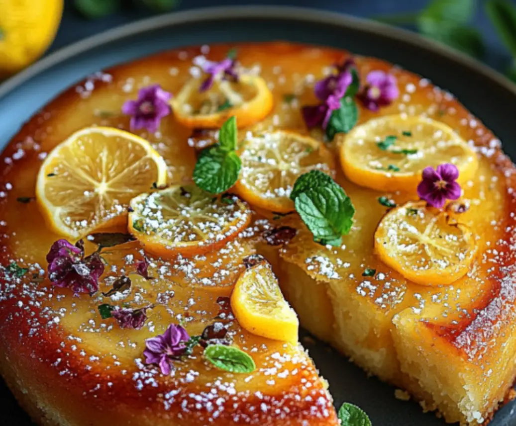 Lemon Upside-Down Cake